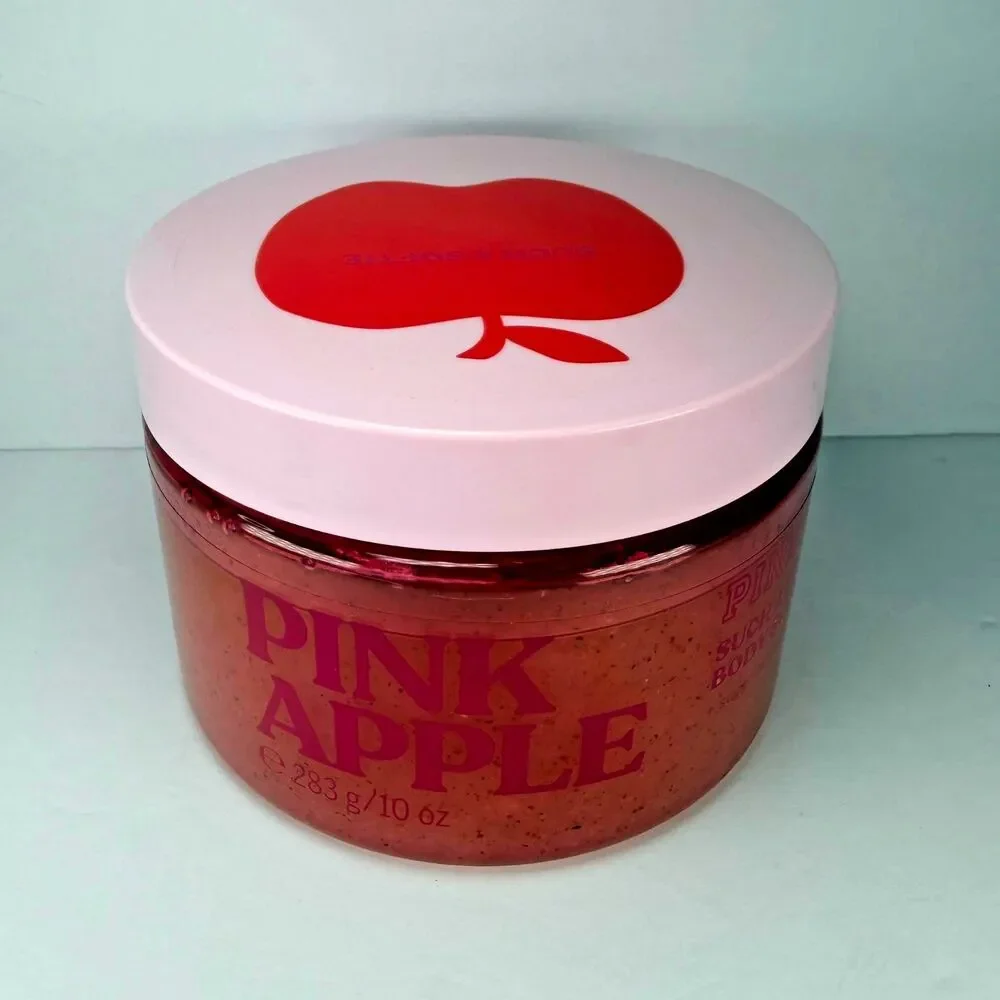 Victoria’s Secret Pink Apple Softening Body Scrub Exfoliant 10 oz 283g
